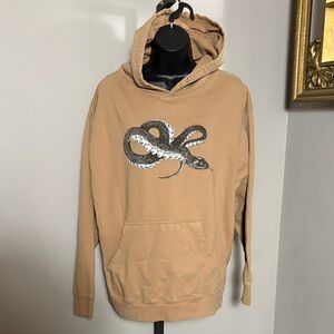 Melodie Perrault Reverse Medusa Hoodie Sweatshirt Large